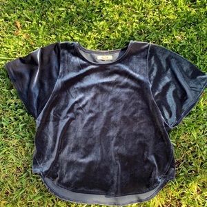 Velvet madewell top